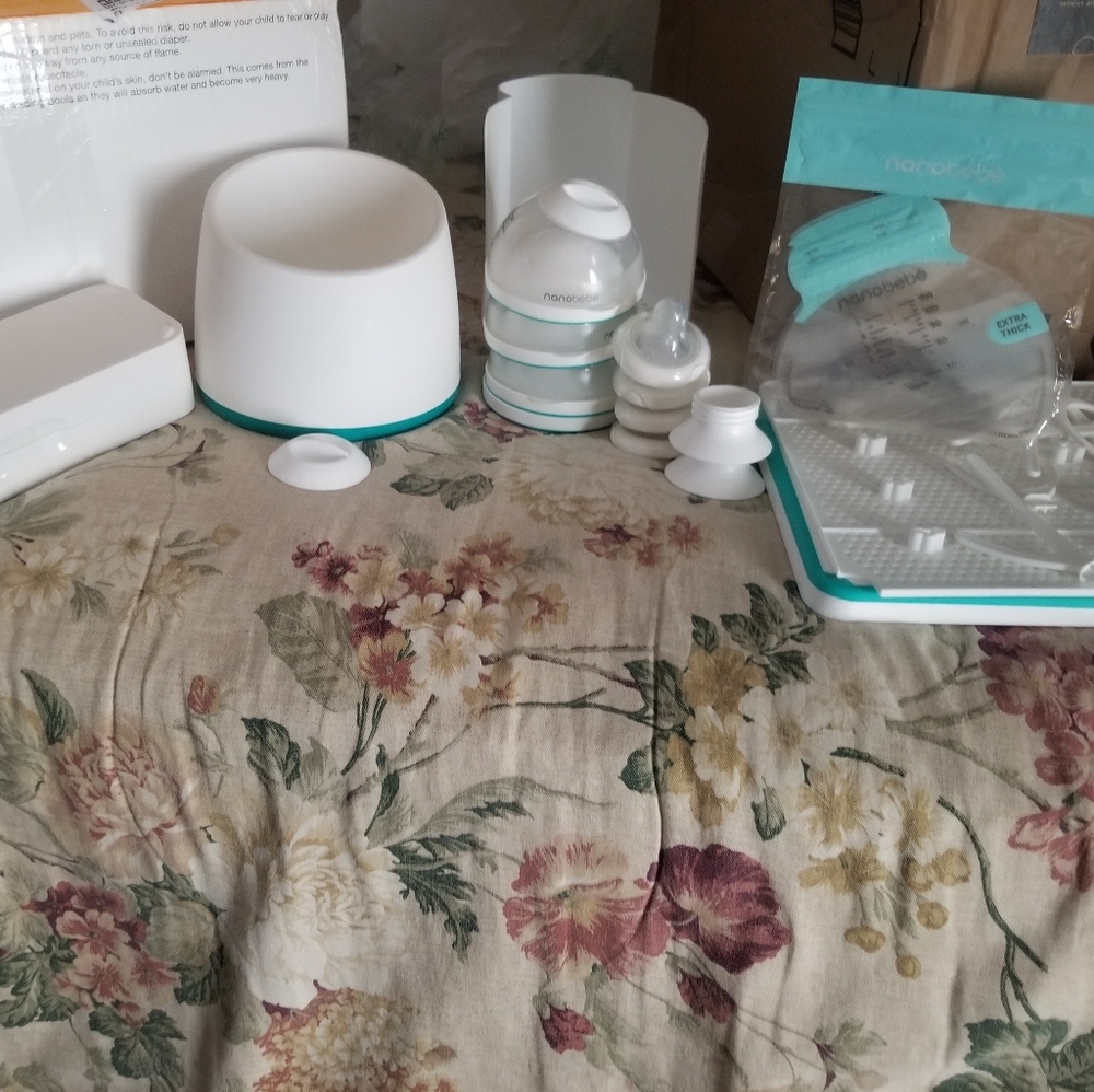 NANOBEBE | BABY BOTTLE SET & BOON BOTTLE BRUSH
